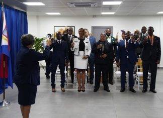 Acting Governor Bird-Lake swears-in new MP’s