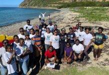 Academy Key Club Launches Clean Shores Project at Little Bay