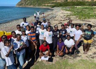 Academy Key Club Launches Clean Shores Project at Little Bay