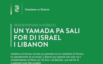 Call to Residents of Curaçao to Leave Israel and Lebanon