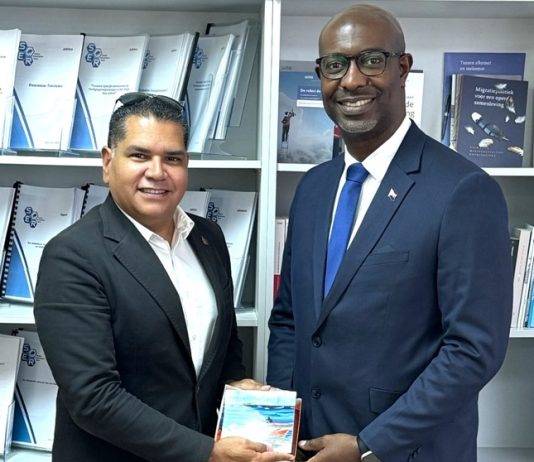 SER St. Maarten Chairman pays visit to SER Aruba