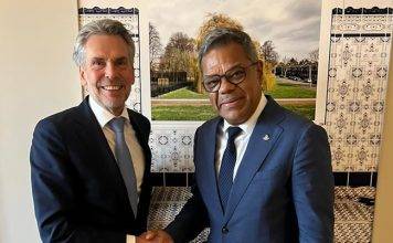 Honorable Prime Minister Dr. Luc Mercelina Holds High-Level Discussions with Dutch Prime Minister Dick Schoof in New York