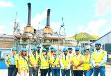 NV GEBE hosts St. Maarten Parliament Members for Power Plant Tour