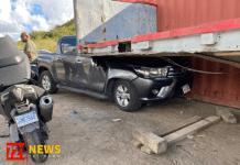 Traffic accident on Sucker Garden road