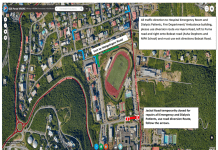 PUBLIC ANNOUNCEMENT- JACKAL ROAD, CAY HILL ROAD CLOSURE STARTING MONDAY OCTOBER 7TH