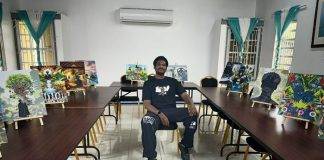 Premiere for St. Eustatius: art exhibition Frederick Calmes