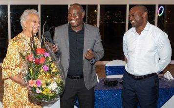 Kadaster Honors Marie de Weever, Austin Philips for Decades of Dedicated Service
