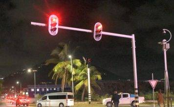 Traffic lights up and running