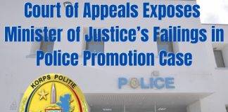 Court of Appeals Exposes Minister of Justice’s Failings in Police Promotion Case