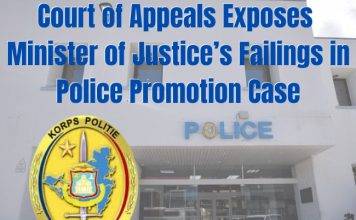 Court of Appeals Exposes Minister of Justice’s Failings in Police Promotion Case