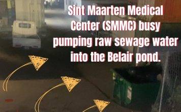 Minister Brug reacts to the video circulating on Social media of possible sewage water being pumped by the Sint Maarten Medical Center
