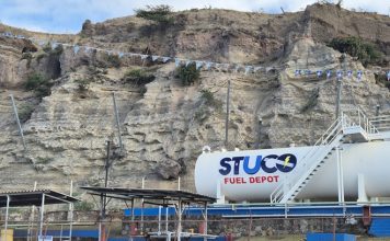 Cliff Safety Net Averts Potential Crisis Behind STUCO Fuel Depot