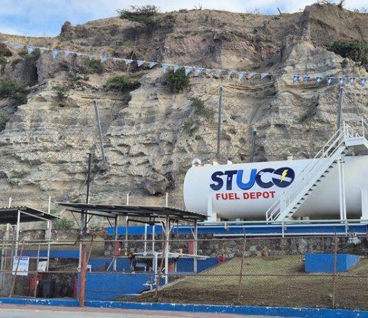 Cliff Safety Net Averts Potential Crisis Behind STUCO Fuel Depot