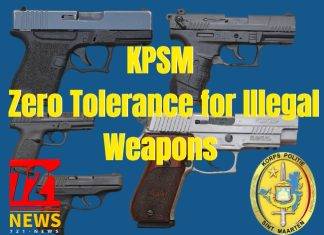 KPSM Takes Decisive Action Against Firearm Possession: Zero Tolerance for Illegal Weapons