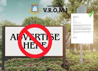 VROMI Infrastructure Department to Proceed with Removal of Illegally Placed Billboards