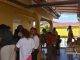 A tremendous turnout of the community to the Sint Maarten Library book sale event