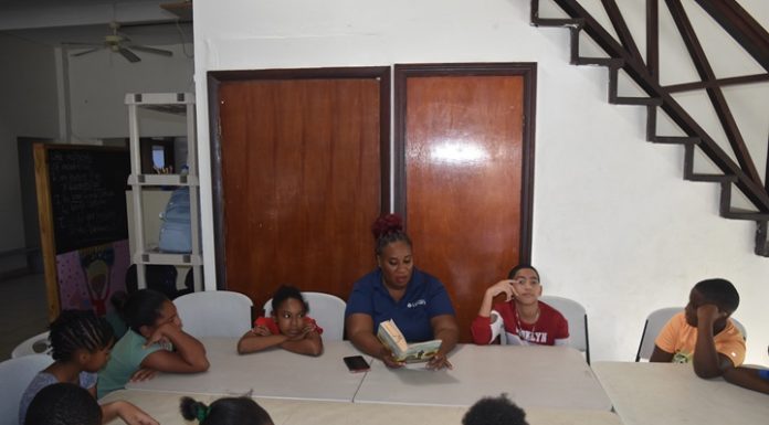 Sint Maarten Library Hosts Youth Literary Engagement for Black History Month at ASA No Kidding With Our Kids Afterschool Program