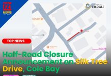 Half-Road Closure Announcement on Silk Tree Drive, Cole Bay for Concrete Hard Surfacing- Secondary Road Project