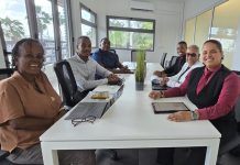 Minister ECYS Melissa Gumbs, 3rd Vice President of Collectivite Dominique Louisy Meet to Discuss Cooperation, Collaboration