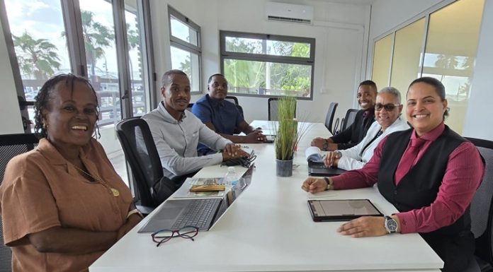 Minister ECYS Melissa Gumbs, 3rd Vice President of Collectivite Dominique Louisy Meet to Discuss Cooperation, Collaboration