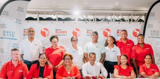 Bonaire Overheidsgebouwen i Fundashon Ride for the Roses Boneiru ta sera akuerdo di kolaborashon di sinku aña