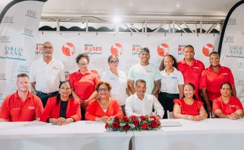 Bonaire Overheidsgebouwen i Fundashon Ride for the Roses Boneiru ta sera akuerdo di kolaborashon di sinku aña