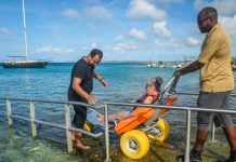 FKPD ta hasi uso di bahada di aksesibilidat na Isidel Beach Park