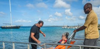 FKPD ta hasi uso di bahada di aksesibilidat na Isidel Beach Park
