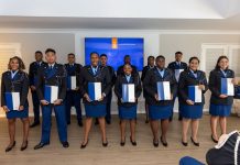 Three candidates from Statia have successfully completed the Royal Netherlands Marechaussee (KMar) training.