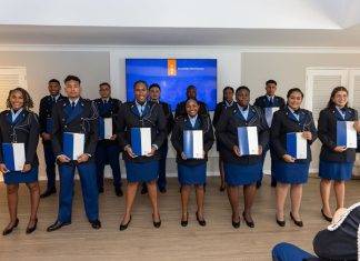 Three candidates from Statia have successfully completed the Royal Netherlands Marechaussee (KMar) training.