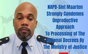 NAPB-Sint Maarten strongly condemns unproductive approach to processing of the national decrees by the ministry of justice.