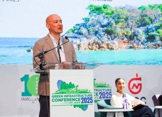 Tadzio Bervoets Emphasizes the Role of Financial Innovation in Advancing the Caribbean’s Blue Economy at Caribbean Green Growth and Innovation Conference 2025