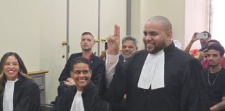 Ashton Richardson took the oath as Attorney at Law