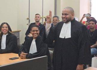 Ashton Richardson took the oath as Attorney at Law