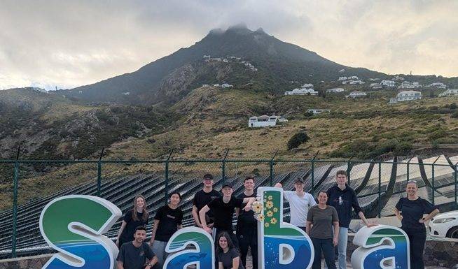 Yuverta Students Visit Saba for Collaboration on Green Education