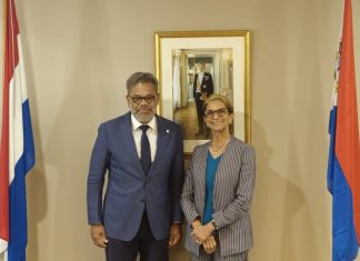 PoP Wescot-Williams and PM Dr. Mercelina officially meet to discuss the working relationship between Parliament and the CoM