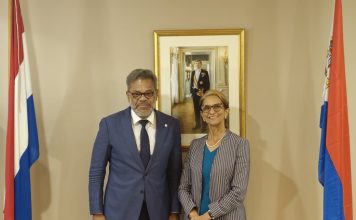 PoP Wescot-Williams and PM Dr. Mercelina officially meet to discuss the working relationship between Parliament and the CoM