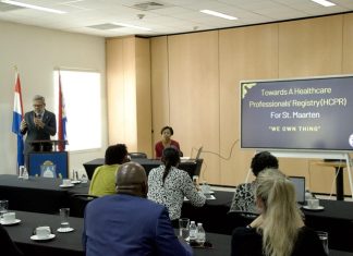 PRIME MINISTER DR. LUC Mercelina announces the initiation of the establishment of Sint Maarten’s health care professionals registry (HCPR)
