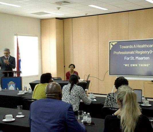 PRIME MINISTER DR. LUC Mercelina announces the initiation of the establishment of Sint Maarten’s health care professionals registry (HCPR)