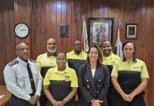 Minister of Justice Visits KPSM Ahead of Officers’ Departure for School Resource Training in the USA