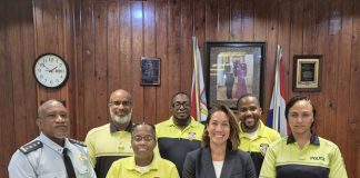 Minister of Justice Visits KPSM Ahead of Officers’ Departure for School Resource Training in the USA