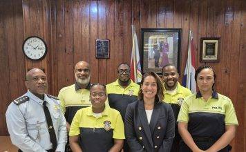 Minister of Justice Visits KPSM Ahead of Officers’ Departure for School Resource Training in the USA