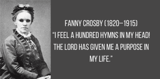 Experience the Inspiring Story of Fanny Crosby – March 29th, 2025