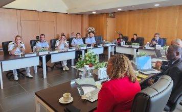 Sint Maarten Council of Ministers briefed on the tasks of Defense and Coast Guard in the Caribbean
