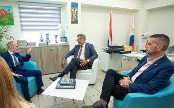 Prime Minister Dr. Luc Mercelina Hosts Courtesy Meeting with Newly Appointed Prefect of Saint-Barthélemy and Saint-Martin, Cyrille Le Vély