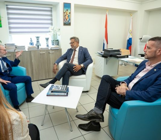 Prime Minister Dr. Luc Mercelina Hosts Courtesy Meeting with Newly Appointed Prefect of Saint-Barthélemy and Saint-Martin, Cyrille Le Vély