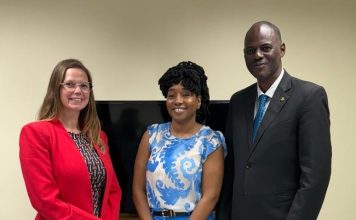 Minister of VSA, Richinel Brug, meets with Dr. Tasheena Thomas-Maccow to address challenges at Turning Point