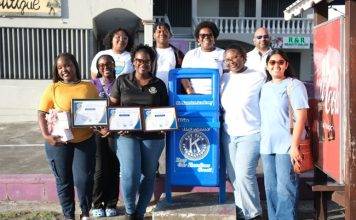 Academy Key Club Completes “Bin the Waste Project”