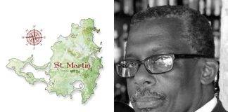 The Division of St. Martin is the Property of The Netherlands and France