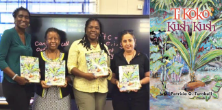 Leonald Conner School students receive storybook from St. Martin publisher with SMTA sponsorship